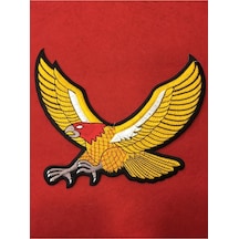 Ütü Ile Yapışan Nakışlı Arma