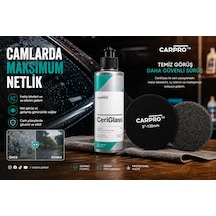 Detail Market Carpro Ceriglass Cam Pastası 150 Ml Ve Carpro Cam Keçesi 130 Mm Set