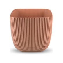 Rüzgar Yapay Çiçekçilik Kp Mercan Kare 4 Litre Saksı Soft Pembe