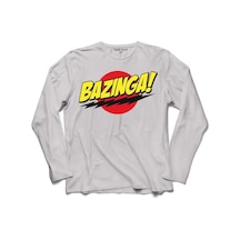 Bazınga Şaka The Bıg Bang Theory Sheldon Cooper 2 Kollu Tişört (518446530)