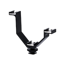 Kiwifotos Vb-125 Üçlü Flaş Tutucu V-Bracket
