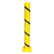 Kamyon Bariyer Metal Kaldırım Park Demiri Otopark Sabit Park Bariyeri 114mm 100 Cm 2.5mm Kırmızı