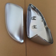 Mat Krom Vw Golf 6 Gtı Vı Yan Kanat Ayna Kapakları Mk6 R20 Gtd Gte Saten Kapaklar Gtd Değiştirin 2 Adet