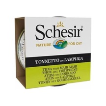 Schesir Ton Balığı ve Lambukalı Mahi Mahi Jöleli Yetişkin Kedi Konservesi 6 x 85 G