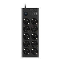 Ftr14 Type-c Girişli Akım Korumalı 10 Lu Priz, 3 Usb 1