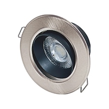 1 Adet Cata Ct 5252 Akik Satin Kasa 7w Sıva Altı Led Spot Günışığı 3200k çok renkli