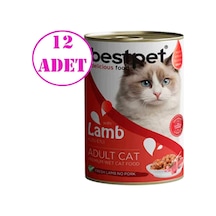 BestPet Kuzu Etli Kedi Konservesi 12 x 400 G