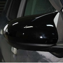 Duster 2 2018 Sonrası Batman Yarasa Ayna Kapağı Piano Black Abs Plastik