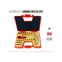Rico 007-RC4513 40 Parça 1/4” Lokmalı Bits Set