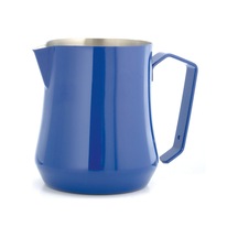8007986041517 4150 Sütlük Tulip Kaplanmış Paslanmaz Çelik 500 Ml, Mavi, 12,5 X 7 X 10,5 Cm