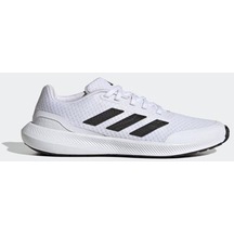Erkek Çocuk Adidas Beyaz Spor Ayakkabı Runfalcon 3.0 Elastik Bağcık Üst Kayış Spor Ayakkabı