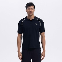 Ellesse Em407-bk Polo Yaka Erkek T-shirt - Siyah Siyah