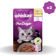 Whiskas Pure Delıght Yaş Mama Poşet Tavuklu 85 Gr - 2 Adet