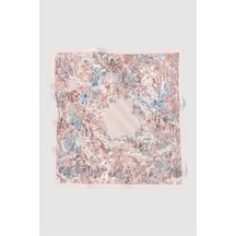 Buttonscarves Forestis Vual Kare Eşarp - Petal Pembe