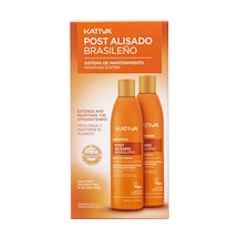 Kativa Post Alisado Düzleştirici Etkili Şampuan 225 Ml + Saç Kremi 225 Ml - 2 Adet Tarı