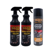 2 Adet Torpido Ve Plastik Parlatıcı - Susuz Motor Temizleme Spreyi