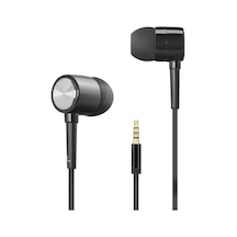 Kablolu Kulak İçi Mikrofonlu Kulaklık 3.5 Mm Pc Telefon Uyumlu Siyah Dhh1111bk Belirtilmemiş