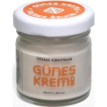 Otama Kırkpınar Çinko Mineralli Doğal 21 Spf Güneş Kremi 40 Ml Sku: Mır8690010445315