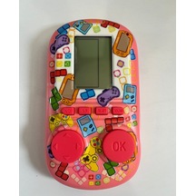 Büyük Tetris Pembe Ağırlıklı Ateri 13x8 Cm