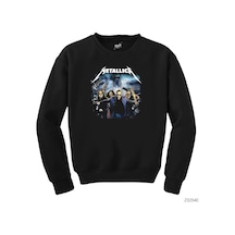 Metallica Istanbul Siyah Sweatshirt Siyah