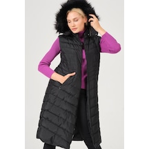 Dewberry Bayan Yelek Z6752 Siyah