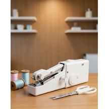 Mini El Dikiş Makinesi Taşınabilir Piliyle