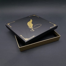 Tüylü Kalem Tasarımlı Hediye Kutusu - 9014211917102drvs