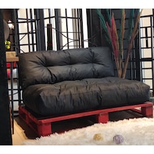 Colormix Kalorifer Önü Palet Üstü, Palet Üstü, Oturma Minderi,yer Minderi, Minder,tv Izleme Minderi, Bahçe Minderi, Siyah