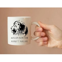 Kişiye Özel Aslan Kocam Kupa Bardak
