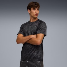 Puma Run Velocity Aop Erkek Tişört C-pum527603p01p01 SIYAH