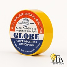Sarı Elektrik İzolasyon Bandı Betay Enerji Globe 5 Adet