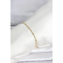Dodes Dodes Cm 14k Gold Renk Burgu Zincirli Model Kadın Bileklik Tg27bb8286 Çok Renkli