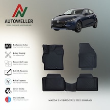 Mazda 2 Hybrid Xp21 2022 Sonrası Uyumlu Havuzlu Oto Paspas