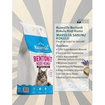Kuzeylife Bentonit Kedi Kumu Marsilya Sabunu 20 Lt