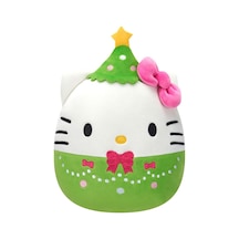 Squishmallows Hello Kitty Serisi - Hello Kitty 20cm Sn00519 Çok Renkli