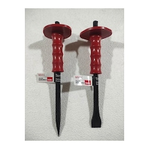 Plastik El Korumalı Muhafazalı Murç Ve Keski 2 Li Set Maxsimum Performans Uzunluk :30 Cm