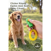 3 Adet Clicker Köpek Eğitim Aleti Sesli Onay Cihazı