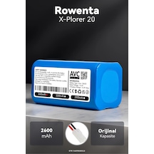 Rowenta X-plorer 20 2600mah Robot Süpürge Bataryası G.g
