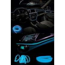 2 Metre Araç Içi Buz Mavisi Torpido Ledi Ip Şerit- Ip Neon Led -
