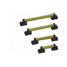 Delikli Pano Topraklama Klemensi Ayaklı Ptk5018 2+23 6,5 X 9 Mm 20 Adet