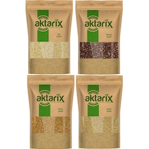 4'lü Darı Seti 1 Kg Kırmızı 1 Kg Ak Darı 1 Kg Sarı Darı 1 Kg Siyah Darı Muhabbet Kuşu Yemi