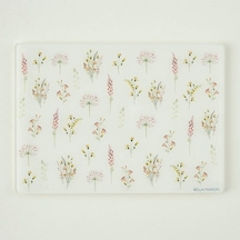 Bella Maison Flores Cam Kesme Tahtası 35x25 Cm Diğer