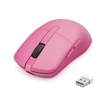 Dual Mode Şarjlı Kablosuz Mouse Bluetooth 2.4 Ghz 6200 Dpı Fuşya Hdx3414r