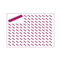 Yedek Parçalar: Plate 1x6: 50 Adet 1x6 Plate Parts Plaka Parçası Fuşya - Magenta Plate 3666