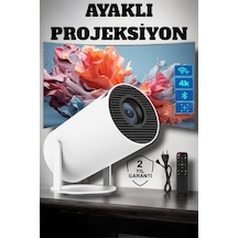Usb Ve Kablosuz Bağlantı Özellikli 5000 Saat Ampul Ömürlü Projeksiyon Yeni Nesil