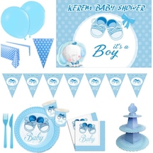 Hastane Odası Baby Shower Afiş Hediyeli Set Hdts114