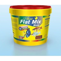 Ahm Flat Mix Menü Granül Renklendirici Balık Yemi Kova 3 KG
