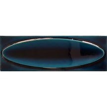 Armada Çini 7x21 Cm Elips Petrol Mavisi Çini Seramik