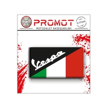 Stıcker Seti Vespa Uyumlu 3d Damla Logo Sticker 7x4cm 3 Nötr