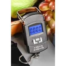 Markafox Wh50 Bavul Valiz El Çantası Ağırlık Ölçme Tartısı Minik Lcd Ekranlı Kilogram Ölçme Terazisi